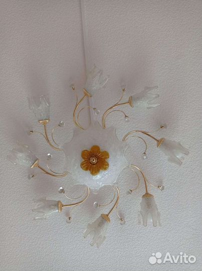 Люстра потолочная бу