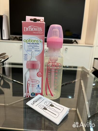 Бутылочка dr browns, avent