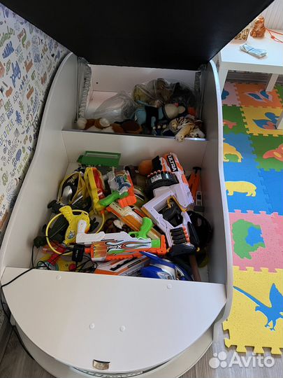 Детская кровать полицейский мерседес