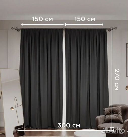 Шторы блэкаут