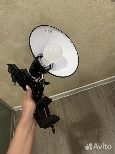 Свет для съемки лампа настольная