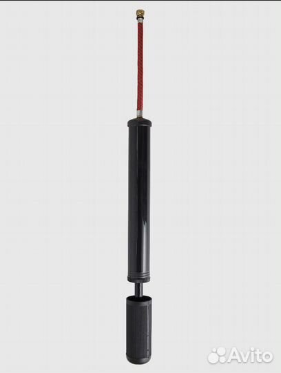 Насос ручной 280мм, шланг A/V в комплекте, черный