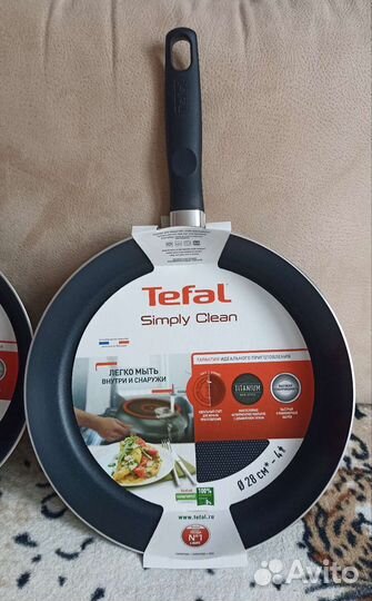 Сковороды Tefal Simply Clean в ассортименте