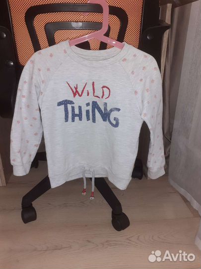 Кофта для девочки 110 116