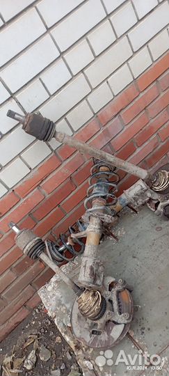 Стойка с проводами, ходовая приора