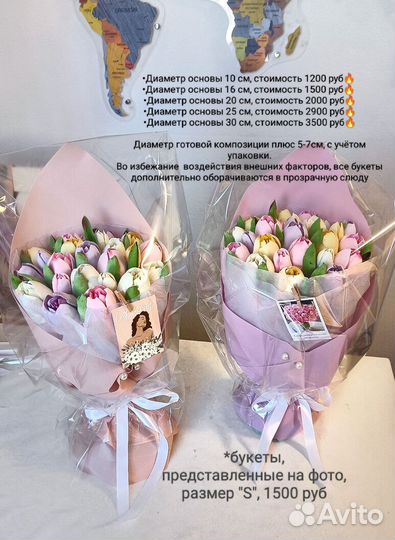 Цветы из зефира. Подарок на 8 Марта