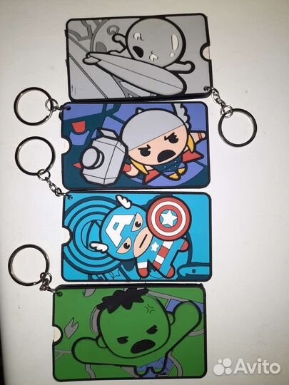 Багажная бирка,брелок marvel