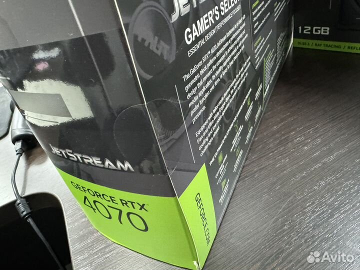 Видеокарта Palit rtx 4070 Jetstream 12gb новая