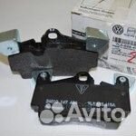 Колодки тормозные дисковые задние / audi q7por