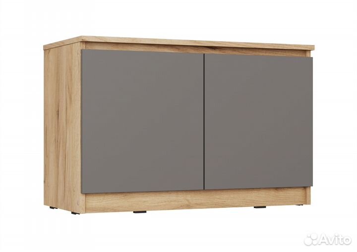 Тумба для прихожей тпр-3 серый графит