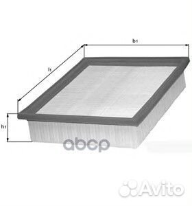 Фильтр воздушный HCV LX339 Mahle/Knecht