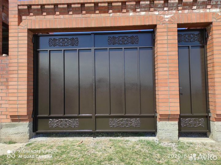 Ворота кованые