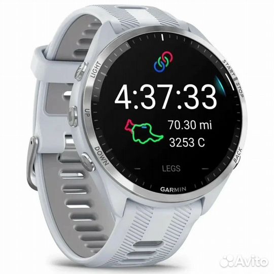 Garmin Forerunner 965, белый (010-02809-11)