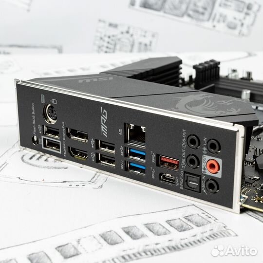 Материнская плата MSI MPG B550 gaming plus AM4