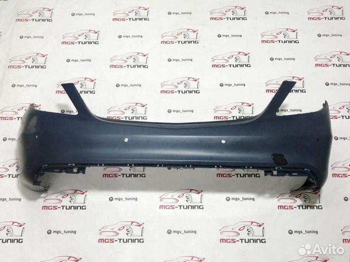 Бампер задний Mercedes C-class w205 стиль AMG