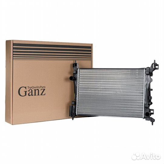 Радиатор opel Corsa D 2006- mot.1,2/1,4L /МКПП