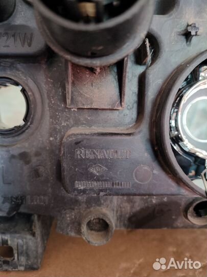 Фара renault logan 1 левая