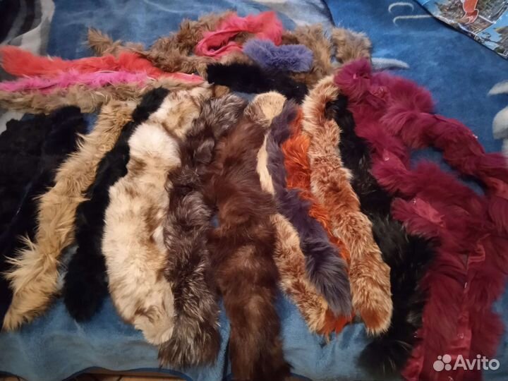 Натуральный мех, воротники. Цена за все