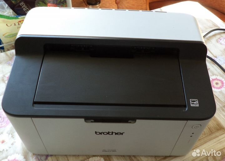 Принтер лазерный черно-белый Brother HL-1110R