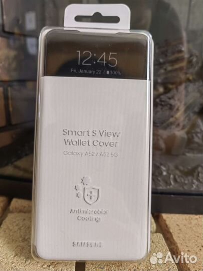 Чехол - книжка с окошком на Samsung Galaxy A52