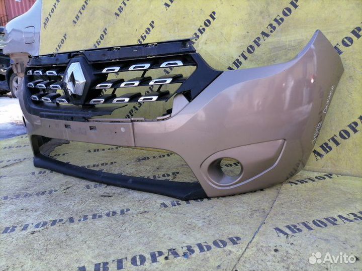 Бампер передний Renault Dokker 2012-H.b