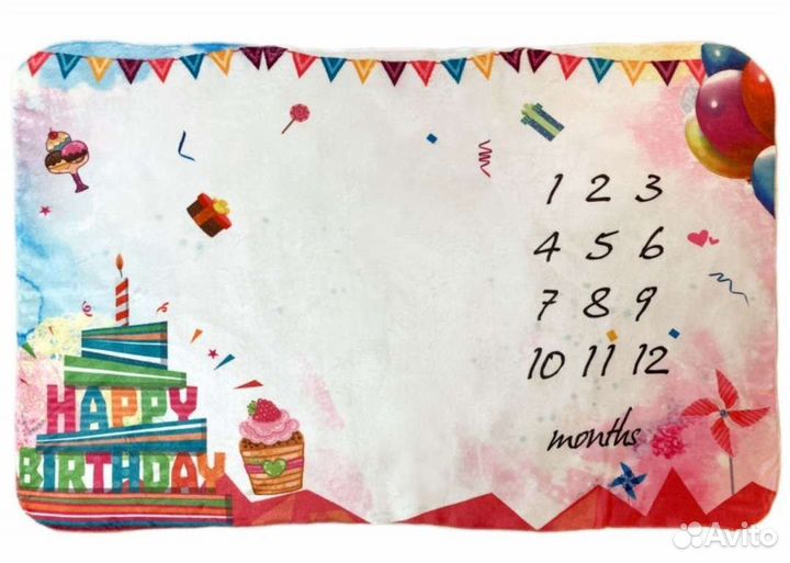 Фотоплед, фотоодеяло, фотофон для фотосессии