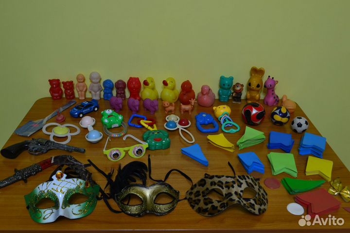 Детям разные игрушки