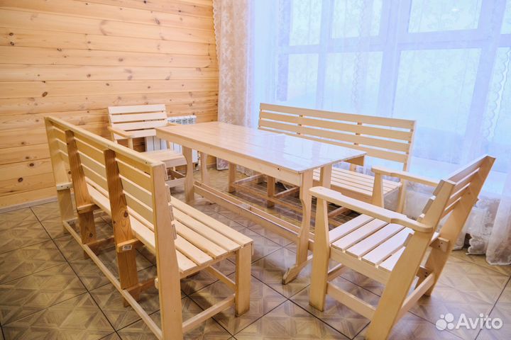 Баня сауна с бассейном