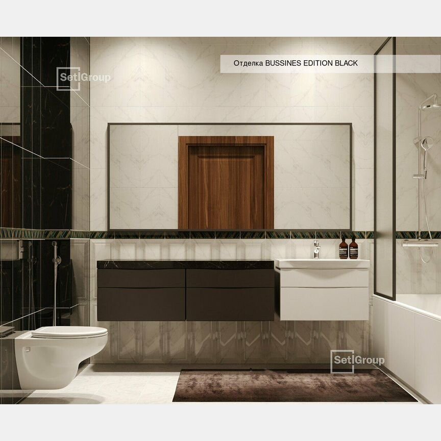 2-к. квартира, 57 м², 6/10 эт.