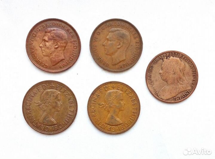 Дореформенные монеты Великобритании