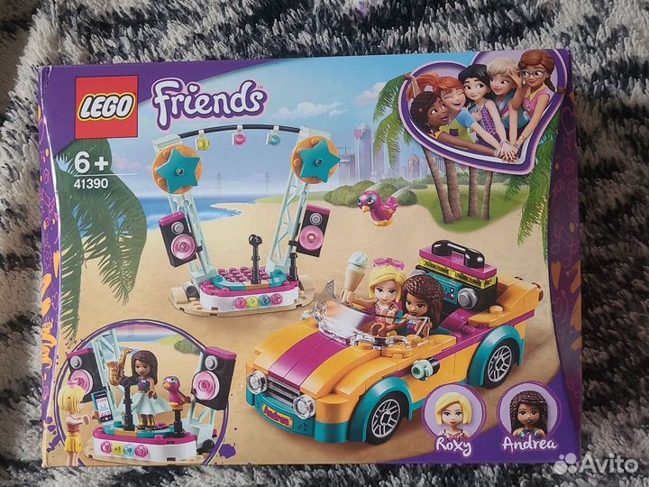 Lego Friends 41390 Машина со сценой Андреа