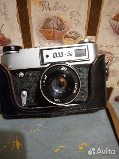 Плёночный фотоаппарат Фэд 5в