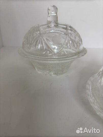 Салатник хрустальный