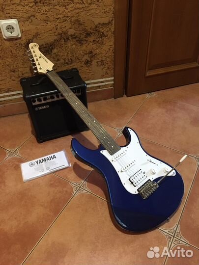 Электрогитара Yamaha Pacifica 012 комбо Yamaha +Кт