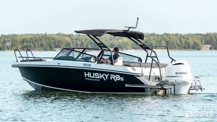 Финский катер Finnmaster Husky R8 S, 2021 года