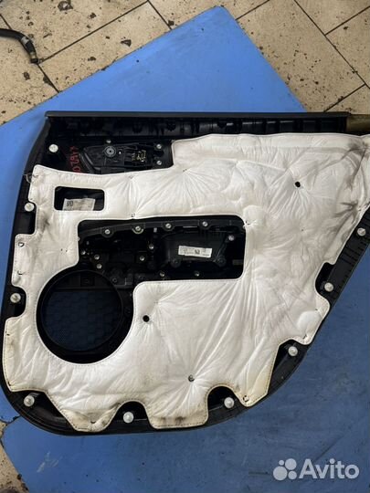 Общивка двери задняя левая на kia optima 4 JF