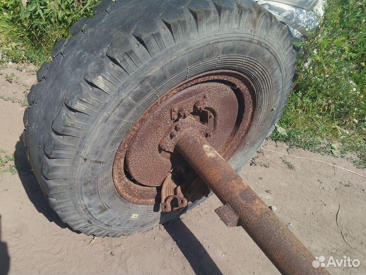 Ось телеги