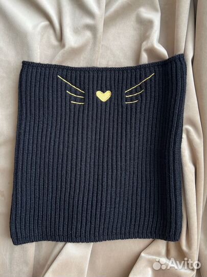 Комплект шапка и снуд