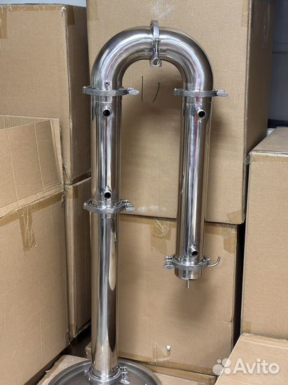 Ректификационная бражная колонна 3 дюйма