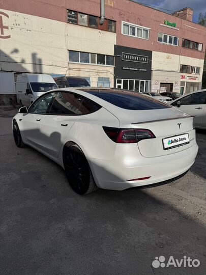 Tesla Model 3 462 л.с. AT, 2021, 39 900 км