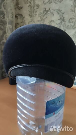 Шапка женская фетровая с велюром