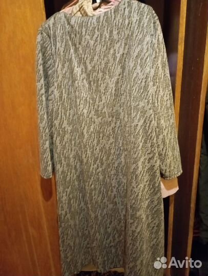 Платье женское 62 размер длинное