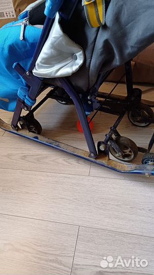 Детские санки коляска бу