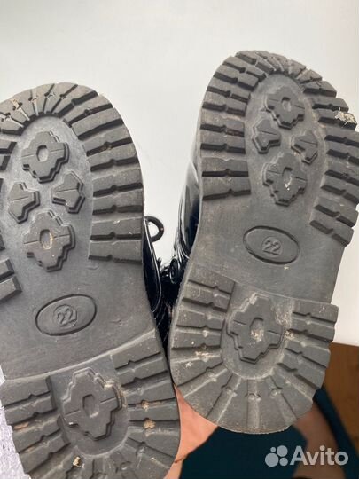 Ботинки для девочки 22 размер весна