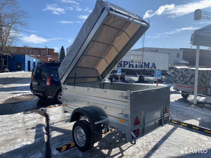 Прицеп сст 7132-03 (Надстав., Подъемн. борт и Тент