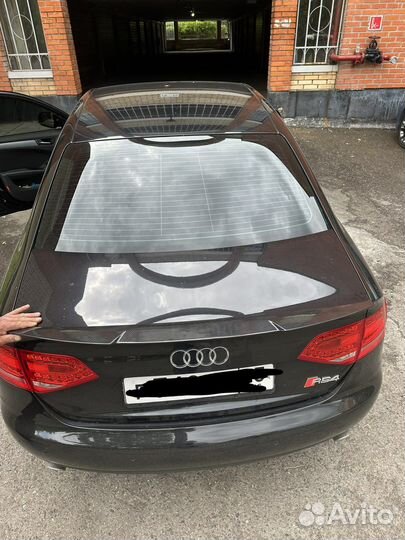 Спойлер на багажник Audi A4 B8