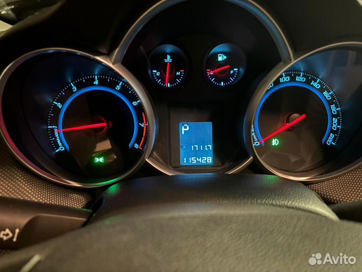 Chevrolet Cruze 1.6 AT, 2013, 115 428 км