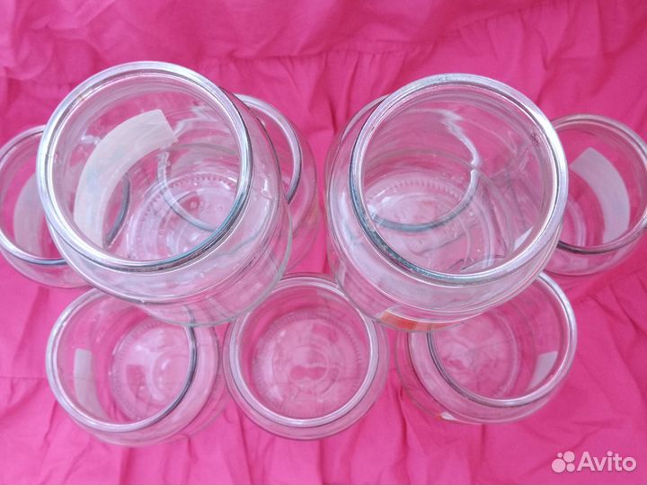 Банка стеклянная 1л, 0.65 Банки под закатку