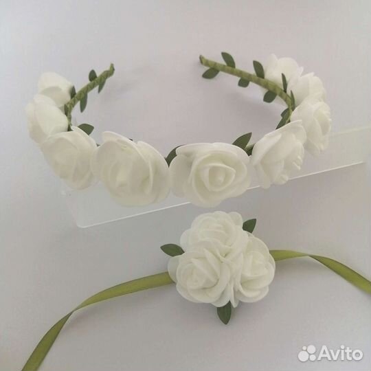 Ободок и браслет