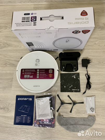 Робот-пылесос Polaris pvcr 4105 Wi-Fi IQ Home Aqua